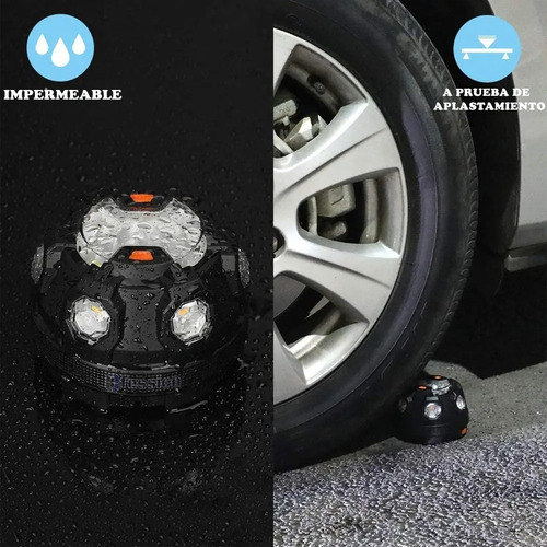 Lampara De Carretera Baliza 360 Luz De Señalización Vías