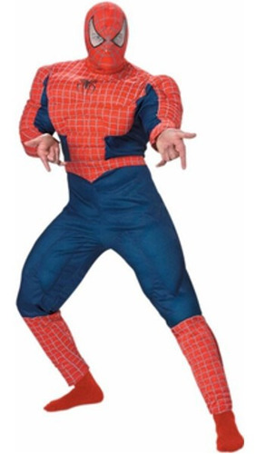 Disfraz De Spiderman Talla Estándar Para Hombre,