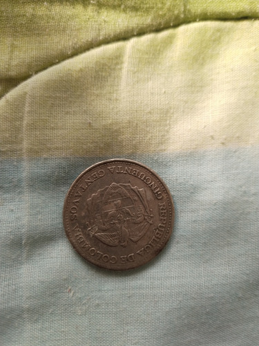 Moneda De 50 Centavos 1958