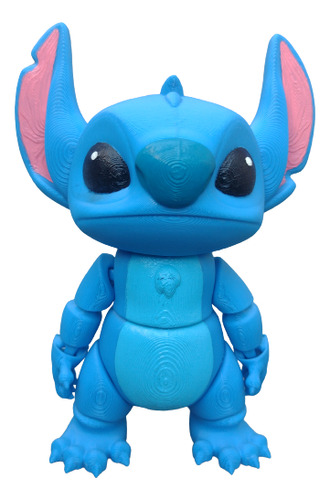 Lilo Stitch 3d Muñeco Articulado 15 Cm Colección