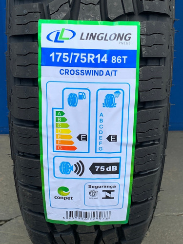 Kit 4 Pneus Crosswind A/t Linglong 175/75r14 86t Misto