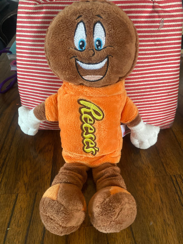 Muñeco Peluche 32cm Hersheys Chocolate World Reeses Café Con Naranja (Usado)