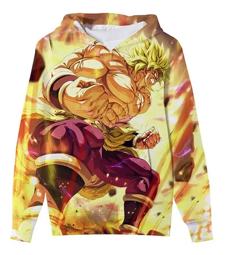 Dragon ball super broly hoodie deals