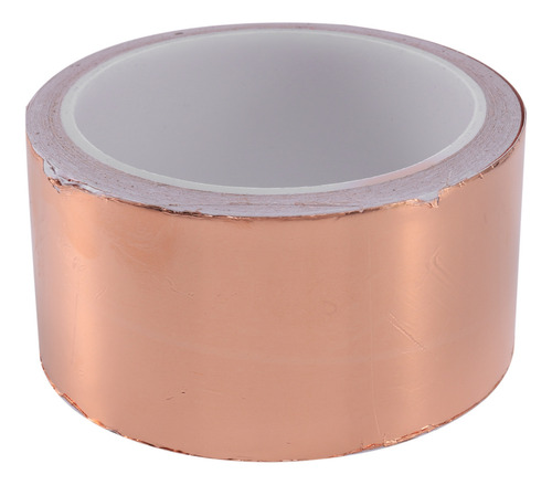 Cinta Adhesiva De Cobre Emi De 50 Mm X 10 M, Cinta Autoadhes