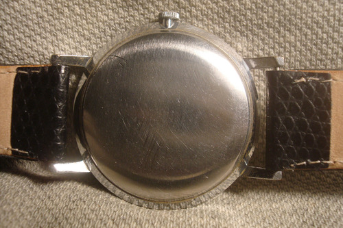 Hermoso Reloj Girard Perregaux Antiguo 1955 Impecable! Joya! Negro Cromado Gris Claro Metalizado (Usado)
