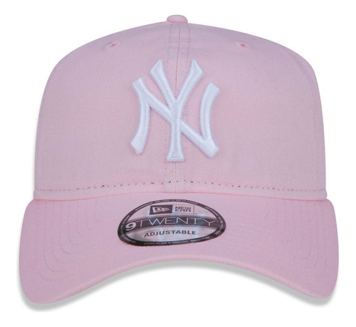 Boné New Era 9twenty New York Yankees Strapback Pink