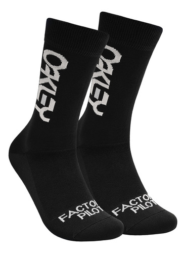 Calcetines Oakley Factory Pilot Mtb Negro