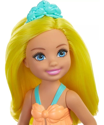 Muñeca Barbie Dreamtopia Chelsea Sirena 1 Modelo Aleatorio