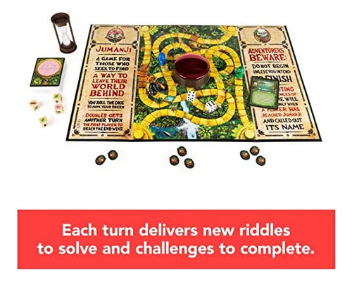 Jumanji The Game, El Clásico Juego De Mesa Familiar De Avent