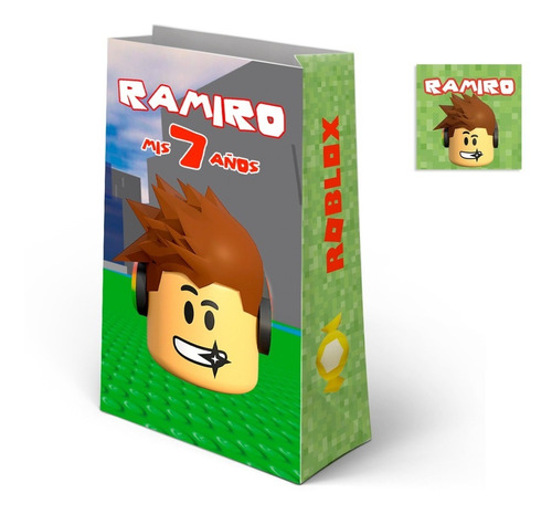 Bolsas Golosineras Personalizadas Princesa Roblox X10