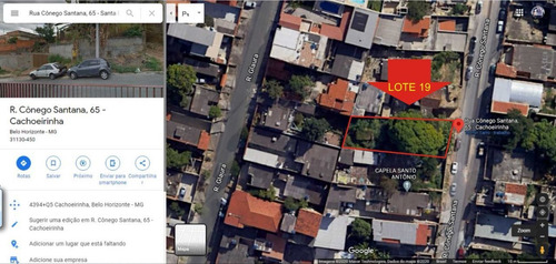 Imagem 4 de 8 de Lote Com 393 M² No Bairro Cachoeirinha - Oportunidade Para Construtores! - Mg - Te0024_de