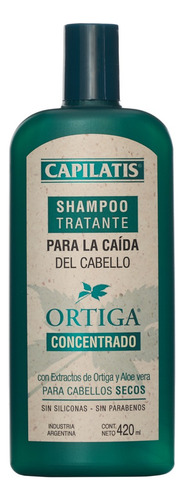 Set Capilatis Ortiga Concentrado Seco Shampoo+ Acond+ Loción