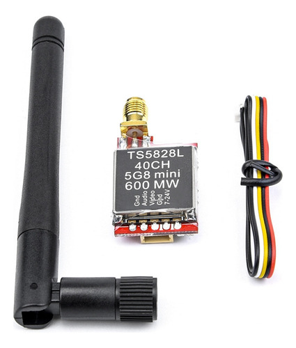 Transmisor Ts5828l, 600 Mw, 5,8 Ghz, 40 Canales, Fpv, Vtx, P