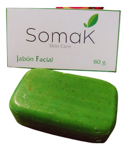 Jabon De Nopal Somak. Limpia Barros Espinillas Apoyo Acné