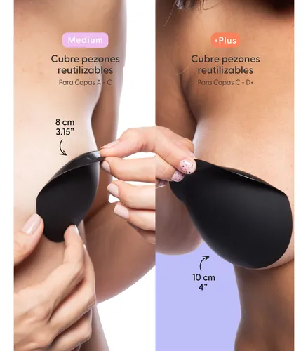 Copas De Silicona Para Busto Más Estuche - Nipskin®