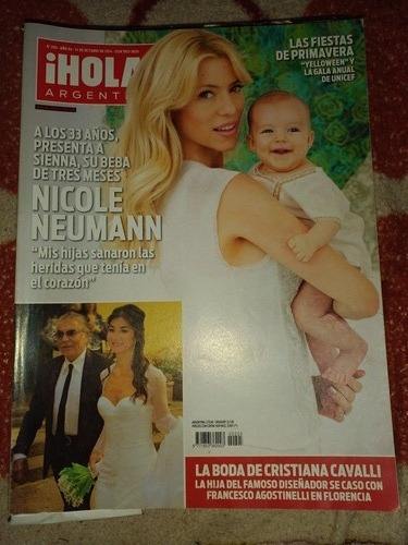 Revista Hola Lopilato Valdés Tinelli Arana Roth 14 10 2014