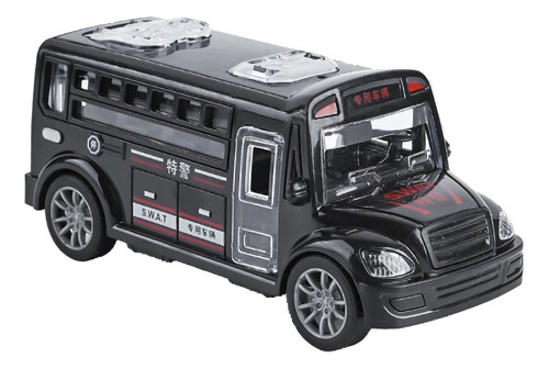 Juguetes Modelo Inertia Toy Car Special Police School Bus