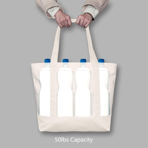 Bolsa De Lona Con Diseño Superior Elegante, Paquete De 3 Con