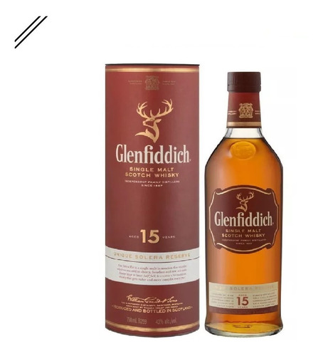 Whisky Glenfiddich 15 Años, 750 Ml, - Go Whisky Baires