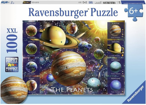 Rompecabezas Ravensburger 10853 Los Planetas 100 Pzas