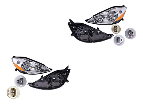 2) Faros Delanteros Depo Sienna Toyota 2006-2010