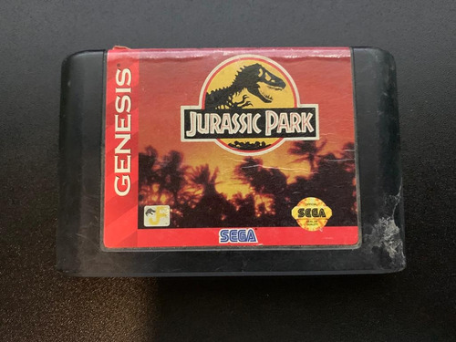 Jurassic Park Sega Genesis Cartucho (Usado)