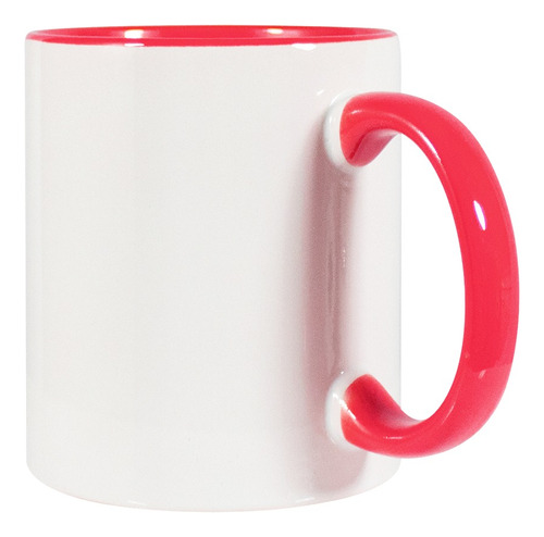 Tazas Para Sublimar Blue Heat Con Asa Color Rojo 11oz 36pzs