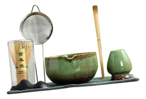 7x Matcha Set Ceremonía Del Té, Accesorios De Herramientas