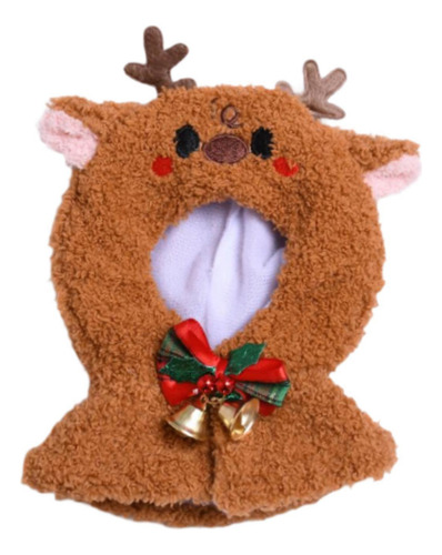 Ropa De Muñeca De Peluche De 15 A 17 Cm, Chal De Reno