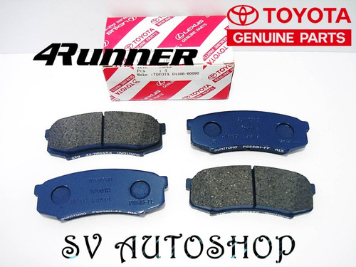 Pastillas Freno Traseras Toyota 4runner Fortuner Ceramicas