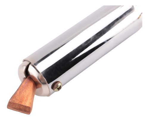 Plancha Eléctrica W8crystally-200 W Con Mango De Madera Aisl