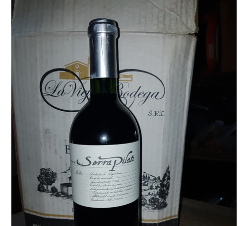 Cabernet Sauvignon Añejo. Serra Pilati De La Vieja Bodega.