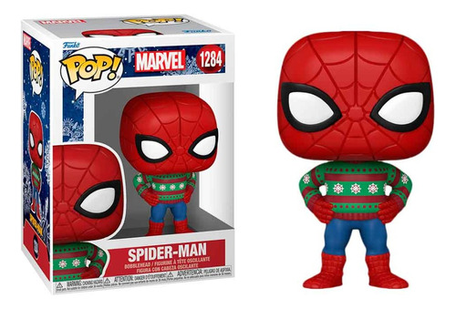Spider Man Holiday Sweater Funko Pop 1284 Marvel