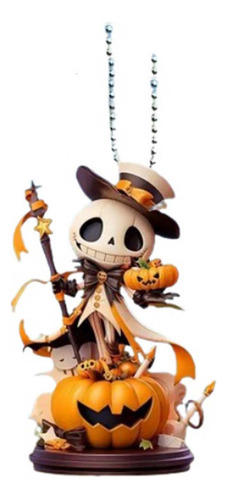 Llavero Con Colgante De Halloween Para Coche Y Espejo Retrov