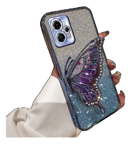 Funda Para Moto G E 1 2 3 4 5 0 5 G Mariposa Rosa Flash
