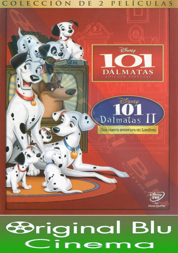Pack 101 Dálmatas 1 Y 2 - Dvd Original - Almagro
