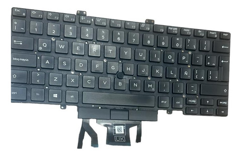 Teclado Dell Latitude 5400 5410 5411 5401 Dual Point Ilum. (Usado)