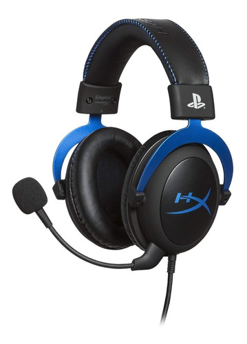 Hyperx Cloud Gaming Licenciado Oficial Ps4 Blk/blue Hx-hscls