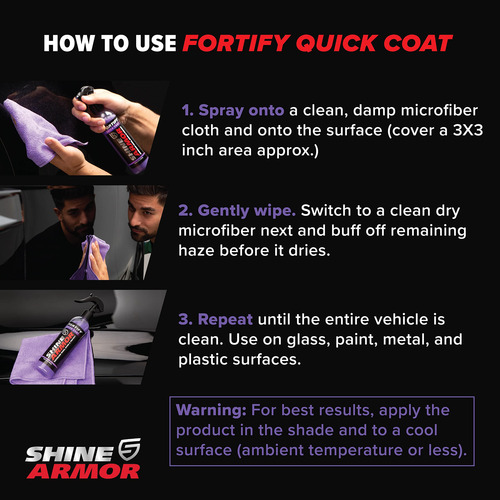 Spray Revestimiento Ceramico Shine Armor 3 En 1 Para Auto