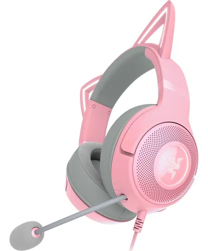 Headset Razer Kraken Kitty V2 Usb Rgb 7.1 | Parcelamento sem juros