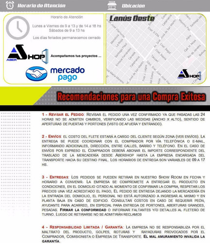 Imagen 8 de 10 de Cortina Pvc Reforzada P/ventana 100x100 Abershop