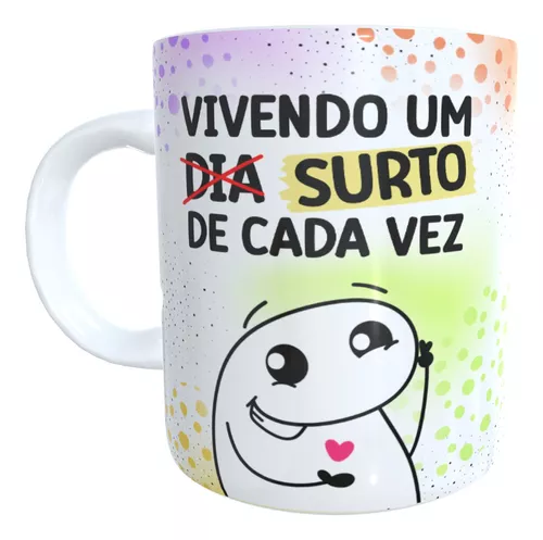 Caneca Flork Meme Bentô Divertida - Cansei