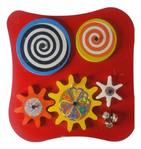 Tablero Panel Montessori Sensorial Pampa Pua Bebe C1