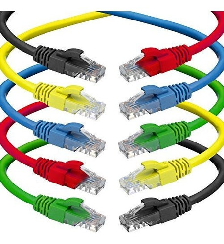 Cat 6 Cable Ethernet 15 Pies Lan Utp 05m Cat6 Rj45 Red Patch