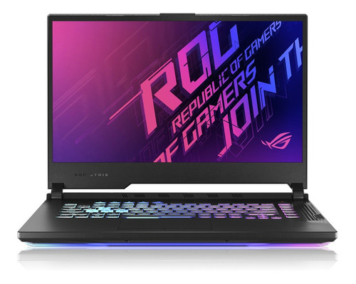 Notebook Asus Rog Strix G712lw-es74 Nvidia Rtx Geforce 2070 8gb Gddr6 16gb Ram 512gb Ssd Intel Core I7-10750h 17,3'' Full Hd 144hz Gamer