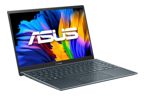 Notebook Asus Zenbook 14 Um425qa-ki180w Amd R5-5600h 16gb Color Plateado