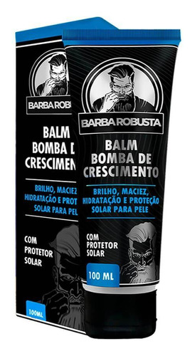 Cuidado Diario Creme Hidratante Barba Balm Barba Robusta