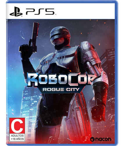 Robocop Rogue City Ps5 Juego Físico Sellado En Español 