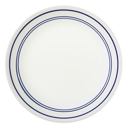 Corelle Livingware Clásico Café Blue 8.5  Placa Del Almuerzo