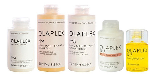 Olaplex Kit Protector Cabello Shampoo Acondicionador Serum